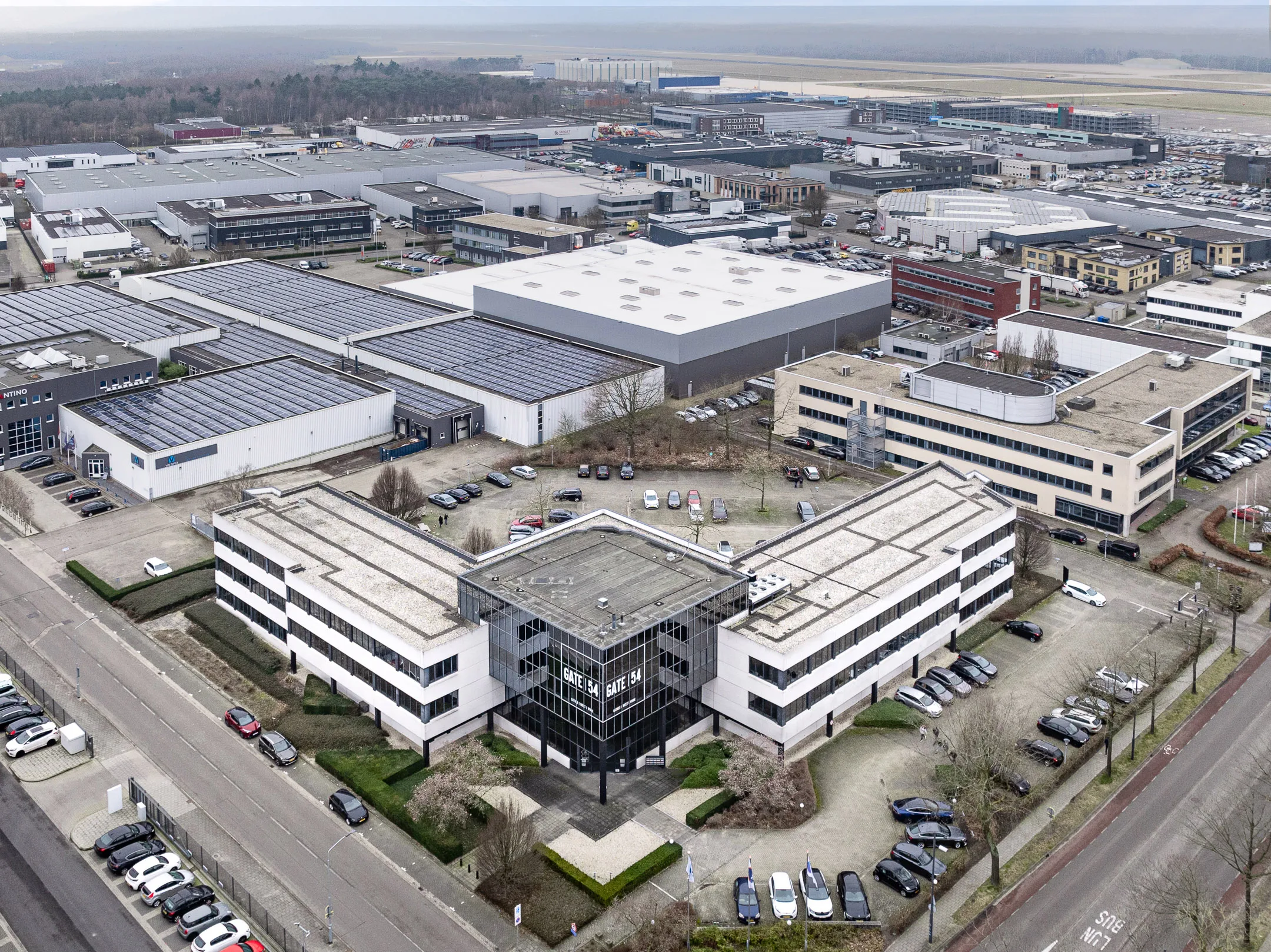 The Gate 54 office building at Luchthavenweg 54, Eindhoven